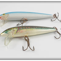 Rapala Countdown Ireland Pair: Blue/Silver & Natural Finish