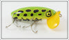 Fred Arbogast Frog Plastic Lip Jitterbug Lure