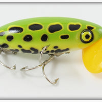 Fred Arbogast Frog Plastic Lip Jitterbug Lure