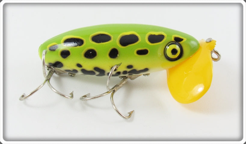 Fred Arbogast Frog Plastic Lip Jitterbug Lure
