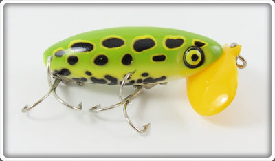 Fred Arbogast Frog Plastic Lip Jitterbug Lure