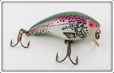 Vintage Mann's Bait Co Rainbow Trout Baby 1- Minus Lure