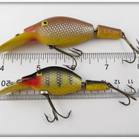 Hubbard Silver Scale & Perch Sparkle Tail Pair