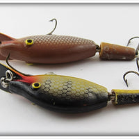 Hubbard Silver Scale & Perch Sparkle Tail Pair
