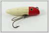 Vintage Shur Strike Red & White Trout Oreno Lure