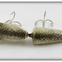 Pflueger Silver Sparks Green Back Jointed Palomine