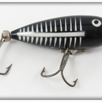 Vintage Heddon Black Shore Baby Zara Lure
