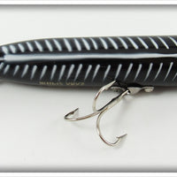 Vintage Heddon Black Shore Original Zara Spook Lure