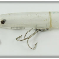 Vintage Heddon Clear Transparent Original Zara Spook Lure