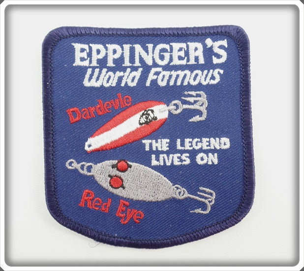 Eppinger's World Famous Dardevle & Red Eye Patch