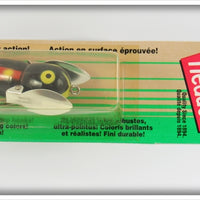 Heddon Black Red Wings Tiny Crazy Crawler Lure On Card