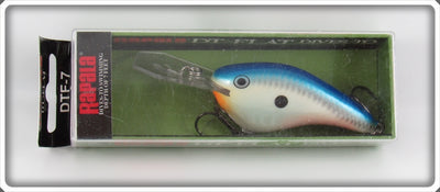 Rapala Blue Shad DTF-7 Flat Dives To Seven Feet Lure In Box