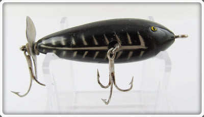 Vintage Unknown Black Shore Injured Minnow Type Lure
