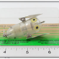 Heddon Clear Tiny Crazy Crawler On Card