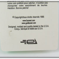 Heddon Clear Tiny Crazy Crawler On Card