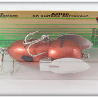 Heddon Copper Tiny Crazy Crawler On Card