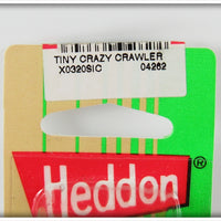 Heddon Copper Tiny Crazy Crawler On Card