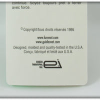 Heddon Copper Tiny Crazy Crawler On Card