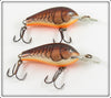 Rapala Natural Crawdad Fat Rap Lure Pair 