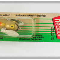 Heddon Gold Yellow Wings Tiny Crazy Crawler Lure On Card 