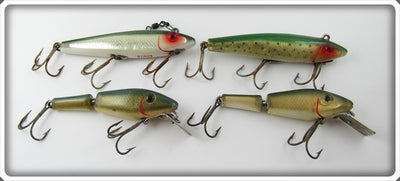 Vintage L&S MirroLure Lure Lot Of Four