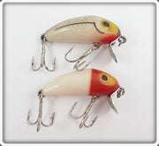 Wright & McGill Miracle Minnow Pair: Red/White & Black Scale