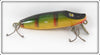 Vintage Shur Strike Yellow Perch Floating River Runt Lure 