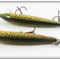 Rapala Natural Rainbow Trout Floating Minnow Pair