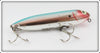 Vintage Heddon Rainbow Chrome Original Zara Spook Lure 