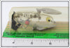 Heddon Clear Cream Eyes With Dice Crazy Crawler Mouse On Card