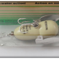 Heddon Glo Black Frog Tiny Crazy Crawler On Card