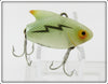 Vintage Heddon Transparent Green Scale Sonic Lure