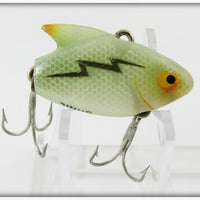 Vintage Heddon Transparent Green Scale Sonic Lure