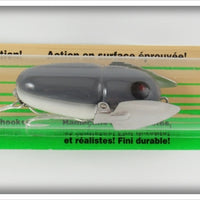 Heddon Grey Mouse Crazy Crawler Lure On Card