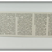 Heddon Grey Mouse Crazy Crawler On Card