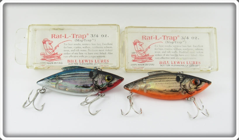 Bill Lewis Rat L Trap Lure Pair In Boxes
