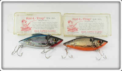 Bill Lewis Rat L Trap Lure Pair In Boxes