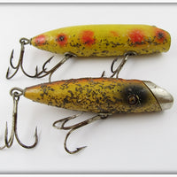 Vintage South Bend Fishable Bass Oreno & Fish Oreno Lure Pair
