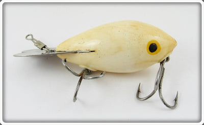 Vintage Mitey Atom Tackle Co White Mitey Atom Lure 