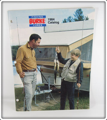 Vintage 1984 Burke Fishing Lures Catalog