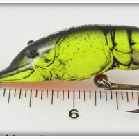 Bagley Black On Chartreuse Bitty Craw