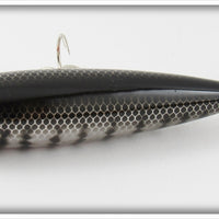 Bagley Black On Silver Chrome Crayfish Chug-O-Lure