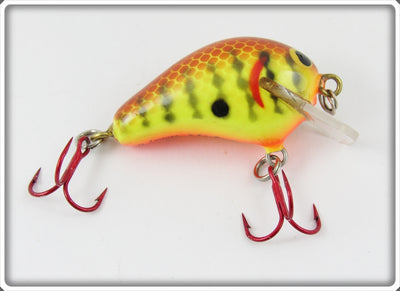 Bagley Dark Crayfish On Chartreuse Honey B Lure