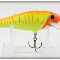Bagley Orange On Chartreuse Bass N Shad Lure