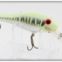 Bagley Chartreuse On Chrome Bass N Shad Lure
