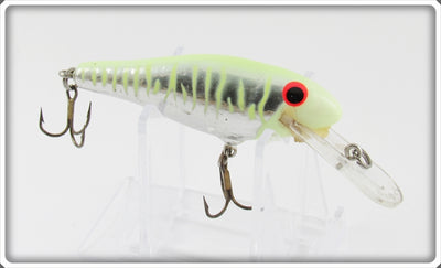 Bagley Chartreuse On Chrome Bass N Shad Lure