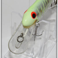 Bagley Chartreuse On Chrome Bass N Shad