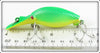 Luhr Jensen Fluorescent Green & Chartreuse Hot Shot #25