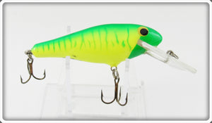 Bagley Fluorescent Green On Chartreuse Bass N Shad Lure 
