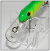 Bagley Fluorescent Green On Chartreuse Bass N Shad
